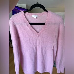 Light pink/purple cashmere sweater. Size X-small